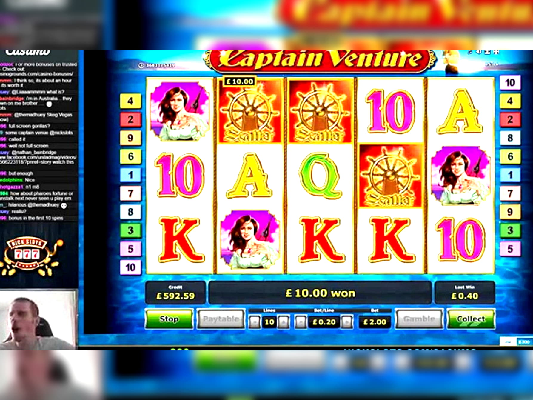 290 Giri gratuiti del casinò su Cashpoint Casino
